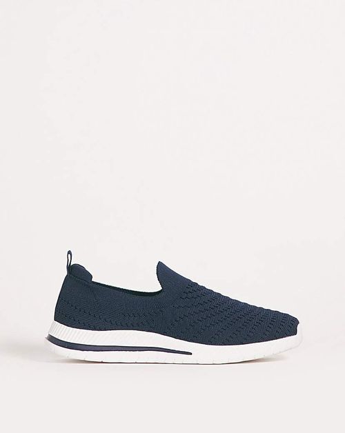 Cushion Walk Fly Knit Slip On...