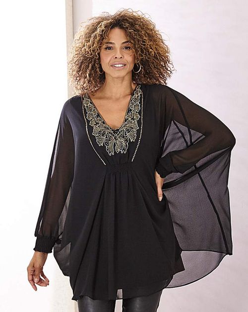 Joanna Hope Beaded Kaftan