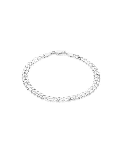 Sterling Silver Curb Bracelet