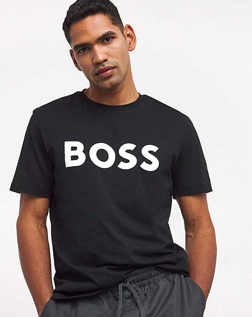 BOSS Logo Black T-Shirt