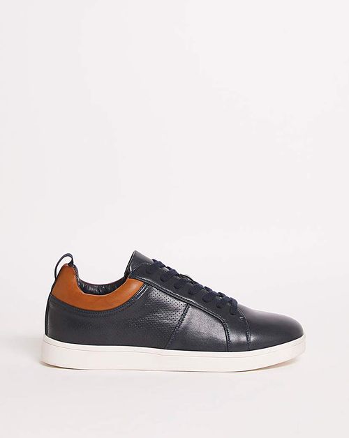 Perforated Lace Up Trainer...