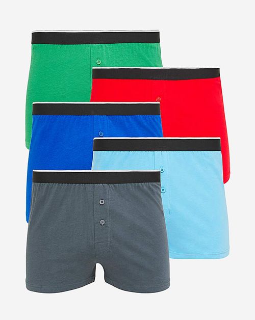 Pack Of 5 Multi Loose Boxers