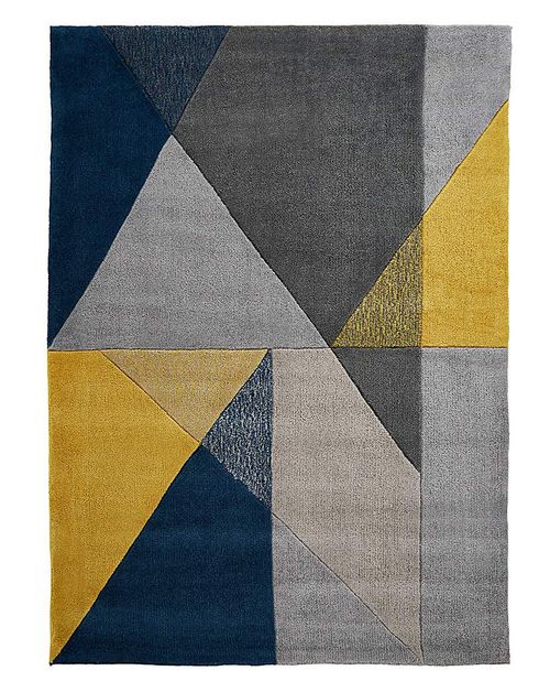 Trio Triangles Hand Tufted Rug