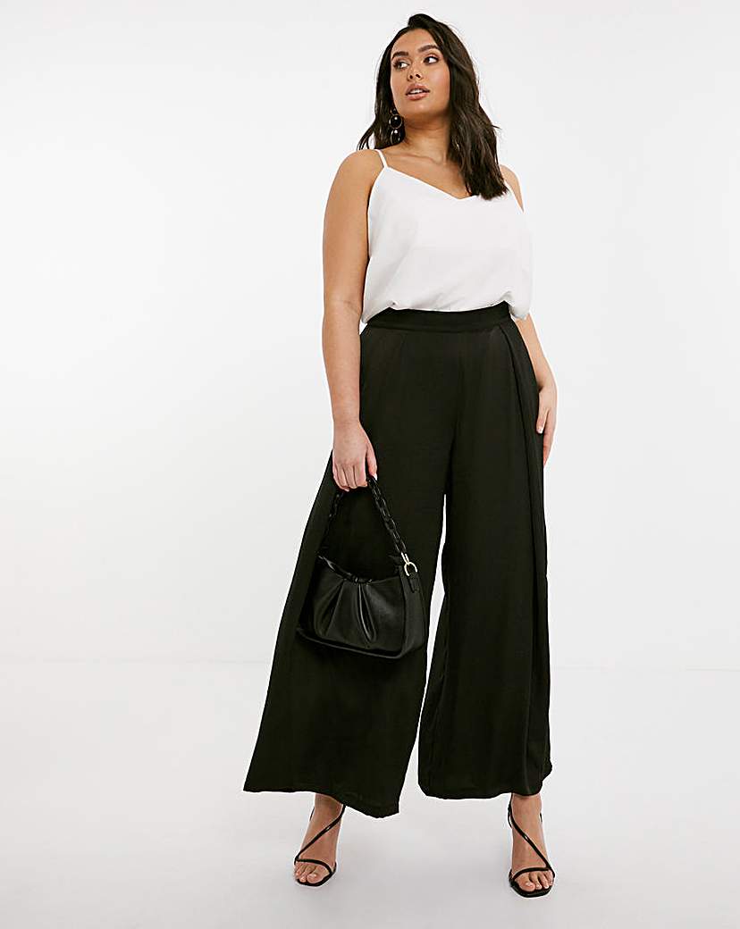 Joanna Hope luxe Jersey Palazzo Trousers Long  Simply Be