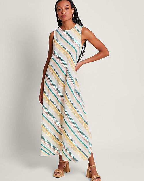 Monsoon Aubree Stripe Dress