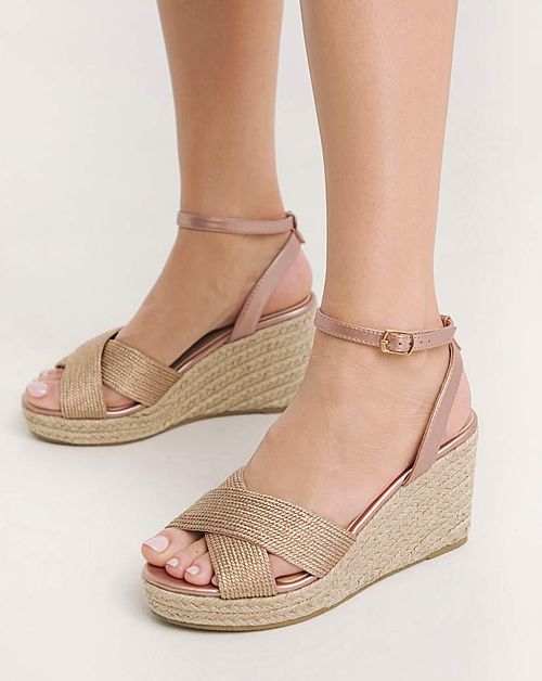 Crossover Espadrille Sandal...