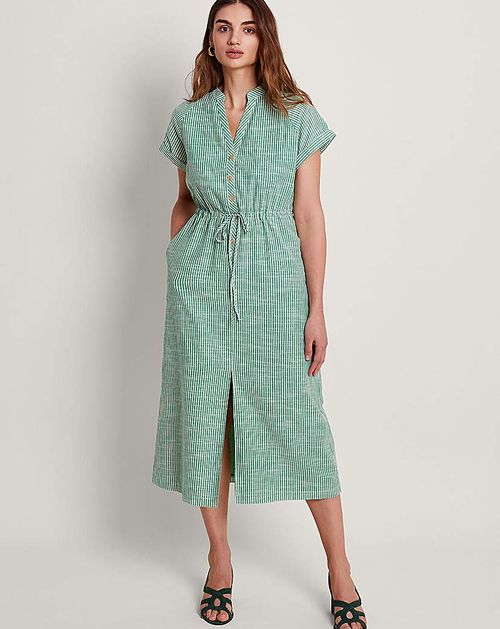 Monsoon Athena Stripe Dress