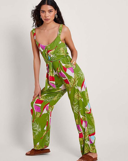 Monsoon Amina Floral Jumpsuit