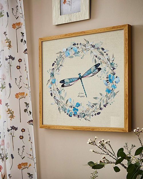 Julipa Dragonfly Framed Print...