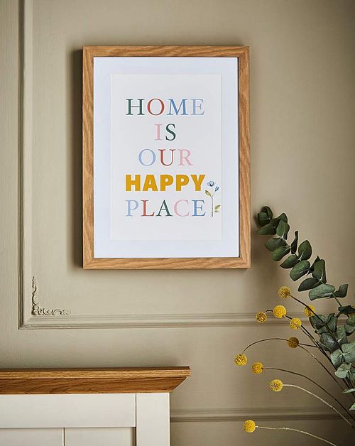 Julipa Happy Home Framed...