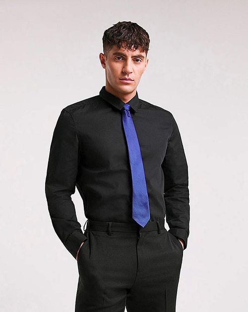 Black Long Sleeve Formal...