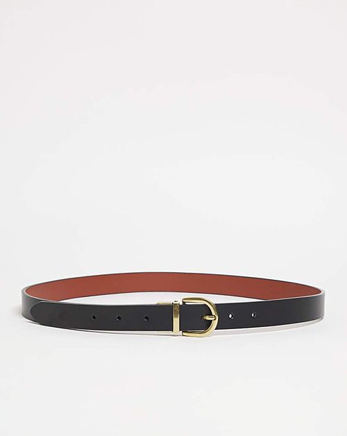 Reversible Leather Belt