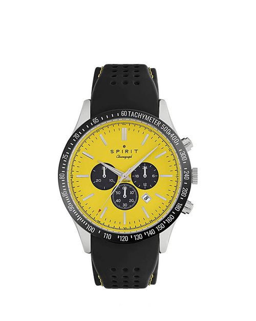 Spirit Mens Tachymeter Yellow...