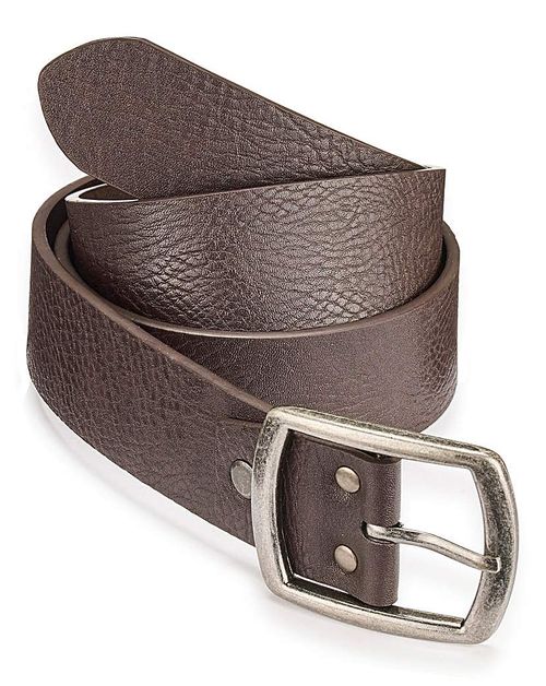 Brown Leather Jeans Belt