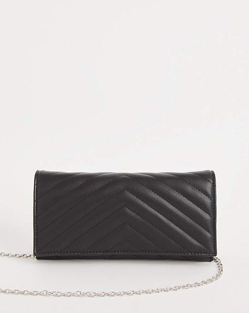 Black Classic Envelope Clutch...