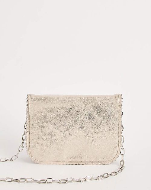 Stone Beaded Detail Crossbody...