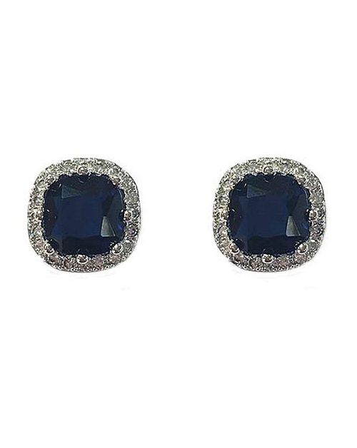 Buckley Sapphire Halo Stud...