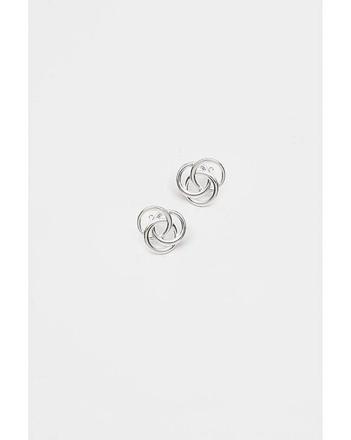 Simply Silver Knot Stud...