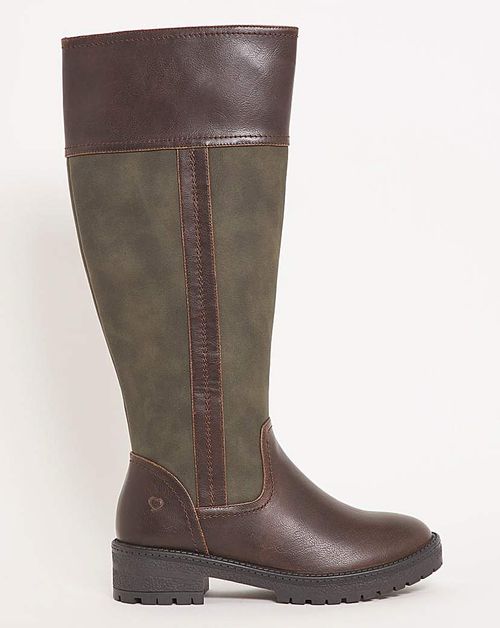 HF High Two Tone Panel Boot E...