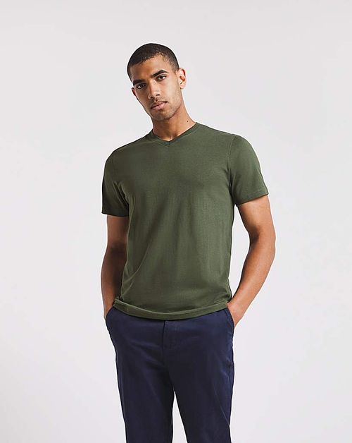 V-Neck T-shirt Long