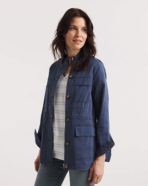 Blue Utility Jacket