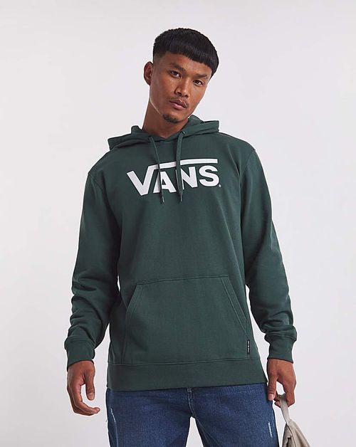vans classic hoodie grey