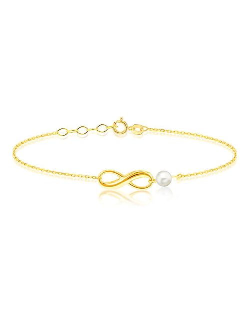 9CT Gold Infinity Bracelet...