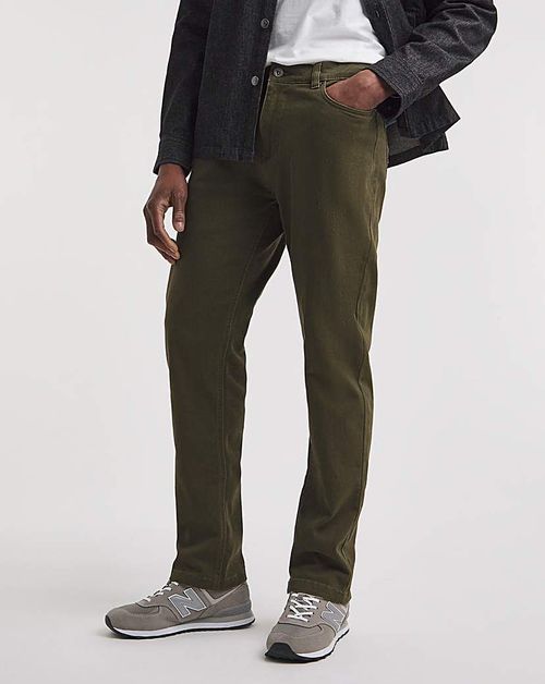 Khaki Straight Stretch...