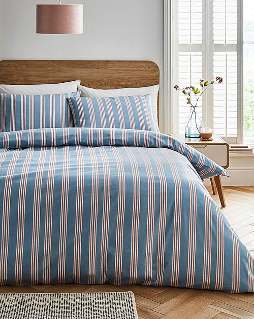 Pencil Stripe Duvet Set