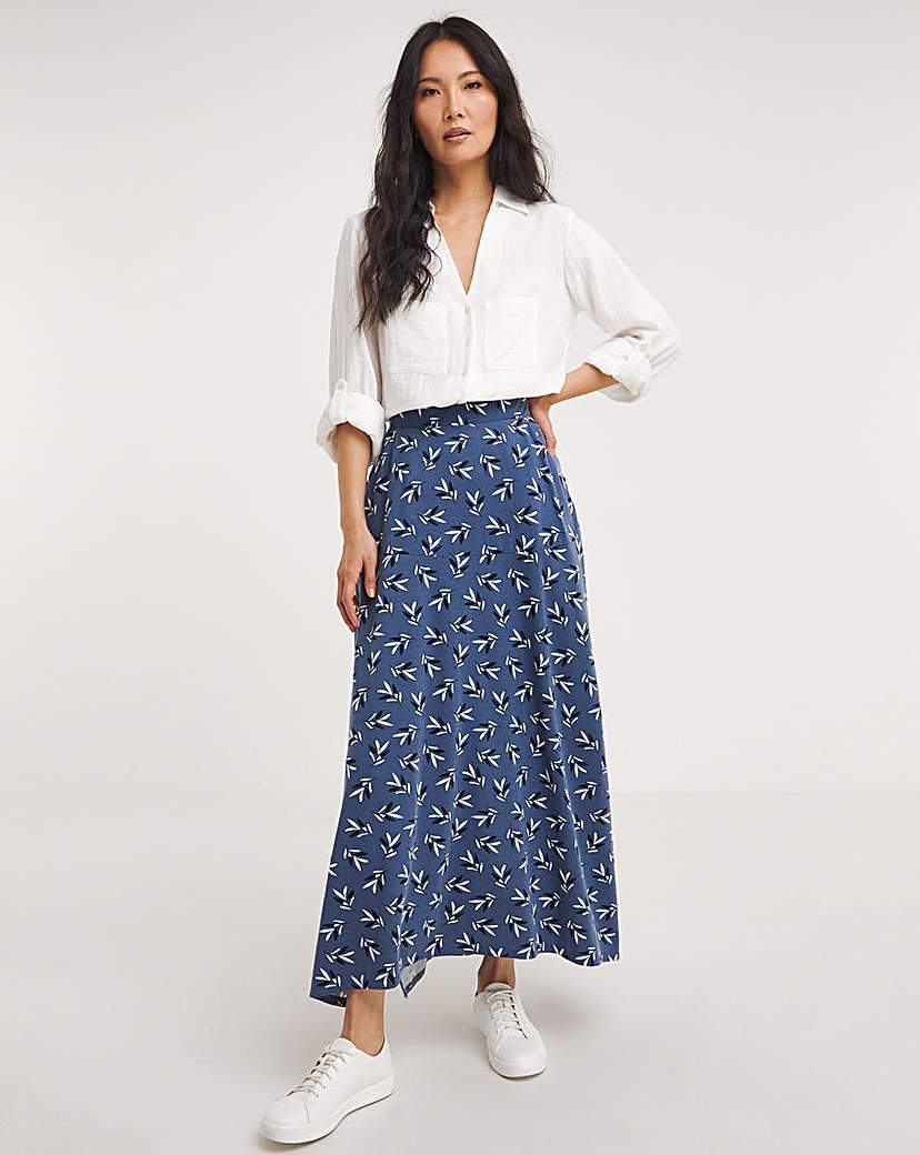 Metallic Jersey Maxi Skirt | Compare | Closer