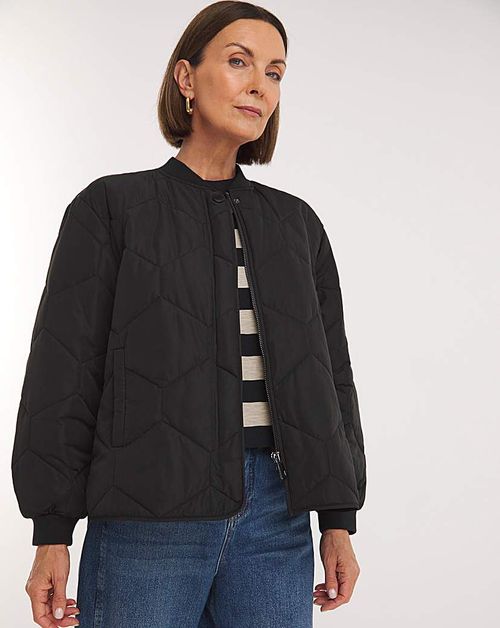 Whistles Shorts Quilted Coat