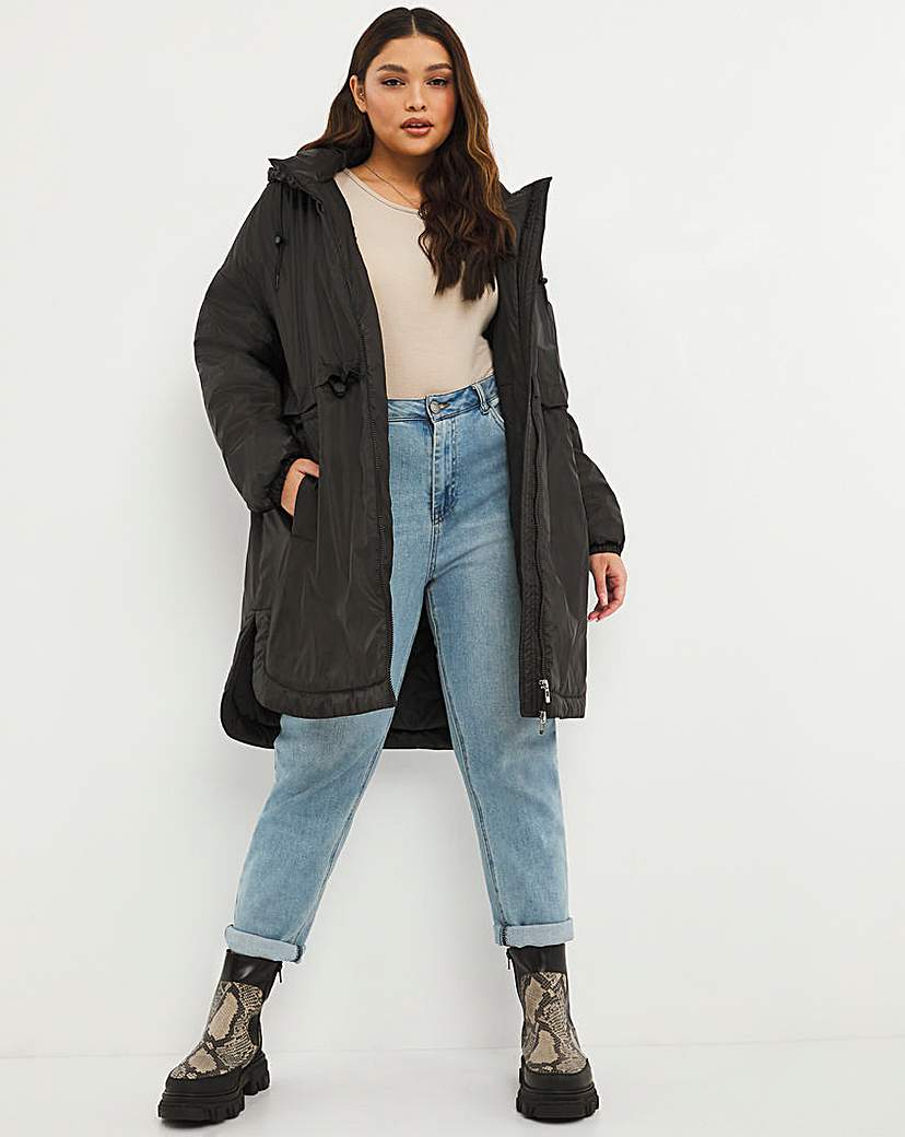 Longline Lightweight Parachute Parka Compare Grazia