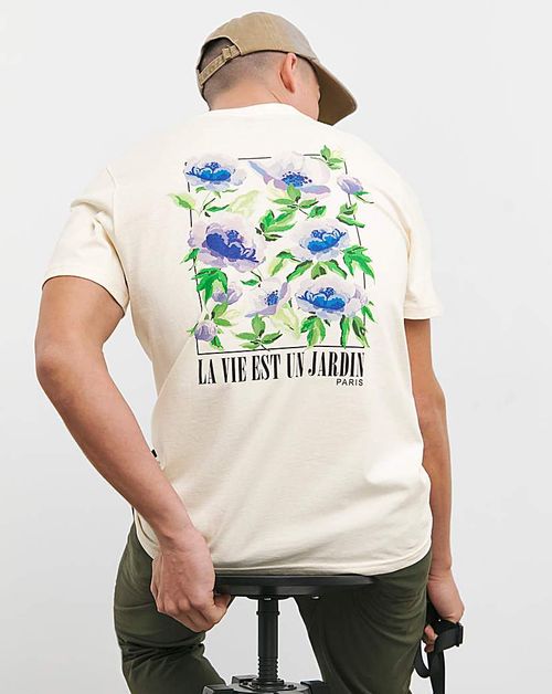 Floral Graphic T-Shirt Long