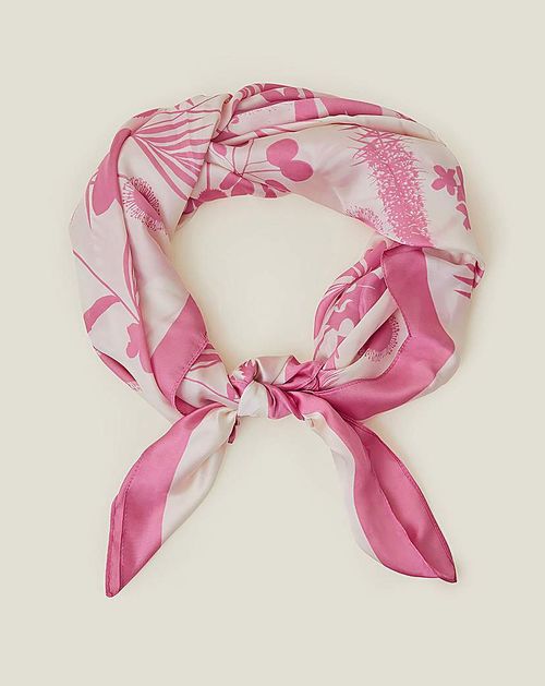 Accessorize Satin Square Scarf