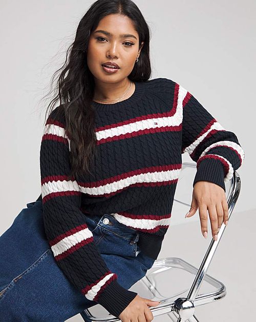 Tommy Hilfiger Cable Knit...