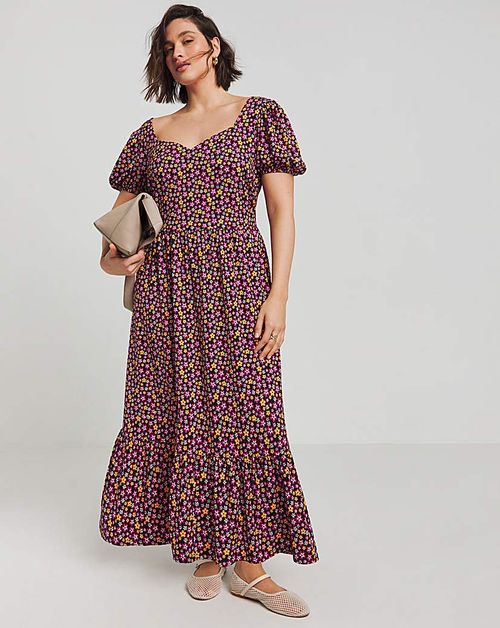 Supersoft Ditsy Maxi Dress