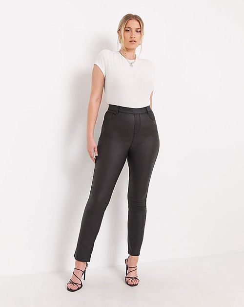 Bella Indigo Pull On Slim Leg Jeggings