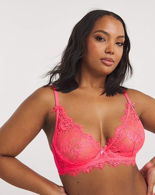 Figleaves Pulse Lace Plunge Bra, £10.08