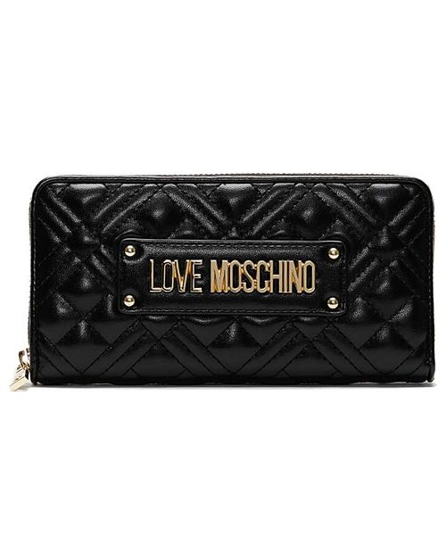 Love Moschino Quilted Zip...