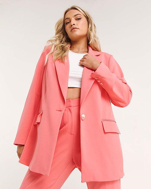 Coral Tailored Blazer