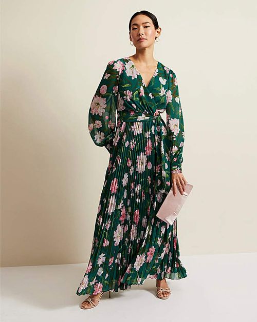 Phase Eight Rosa Floral Pleat...