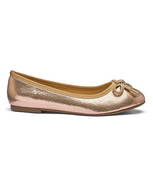 Bow Ballerina Shoes E Fit