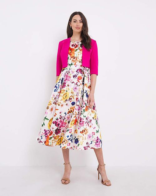 Joanna Hope Blush Dress and Jacket