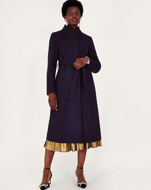 Monsoon Saskia Belted Coat