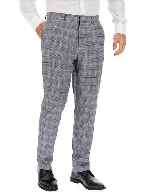 Blue Check Charlie Plaid Suit...