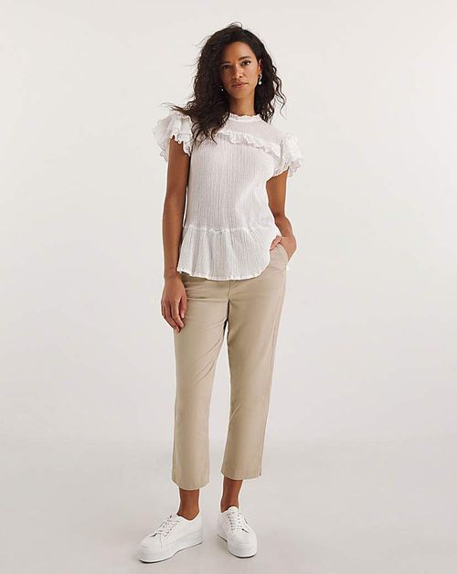 Stone Stretch Chino Cropped...