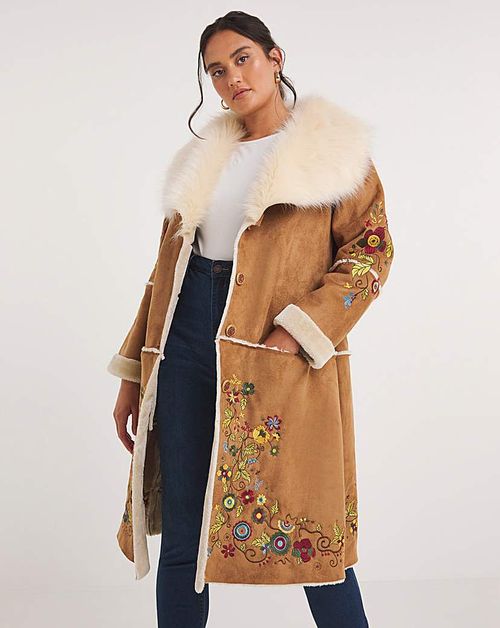 Joe Browns Faux Fur Coat