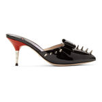 Gucci Black Spike Sade Heels