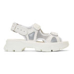 Gucci White Aguru Sandals