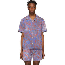 Aime Leon Dore Red Tie-Dye Leisure Shirt